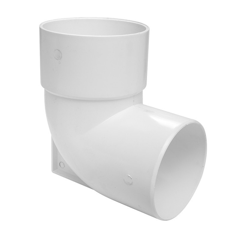 PVC Codo con Base MH 110 mm