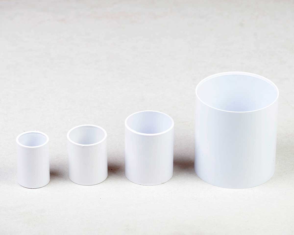 PVC Cupla HH 50 mm - Imagen 2